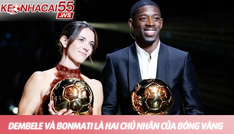 Quả bóng vàng 2025 Ousmane Dembele làm nên lịch sử PSG 3 Dembele và Bonmati là hai chủ nhân của bóng vàng 2025
